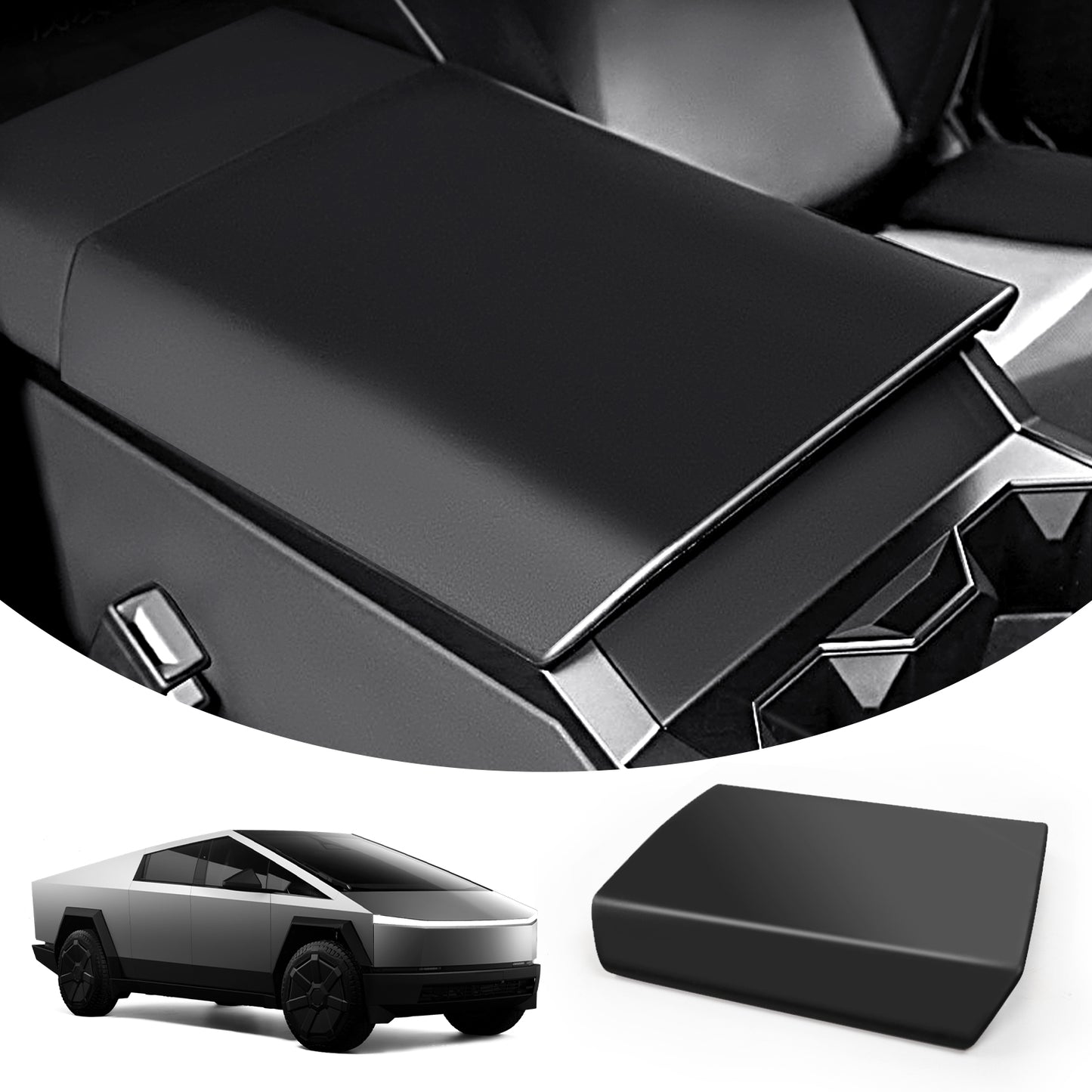 Cybertruck Center Console Armrest Cover