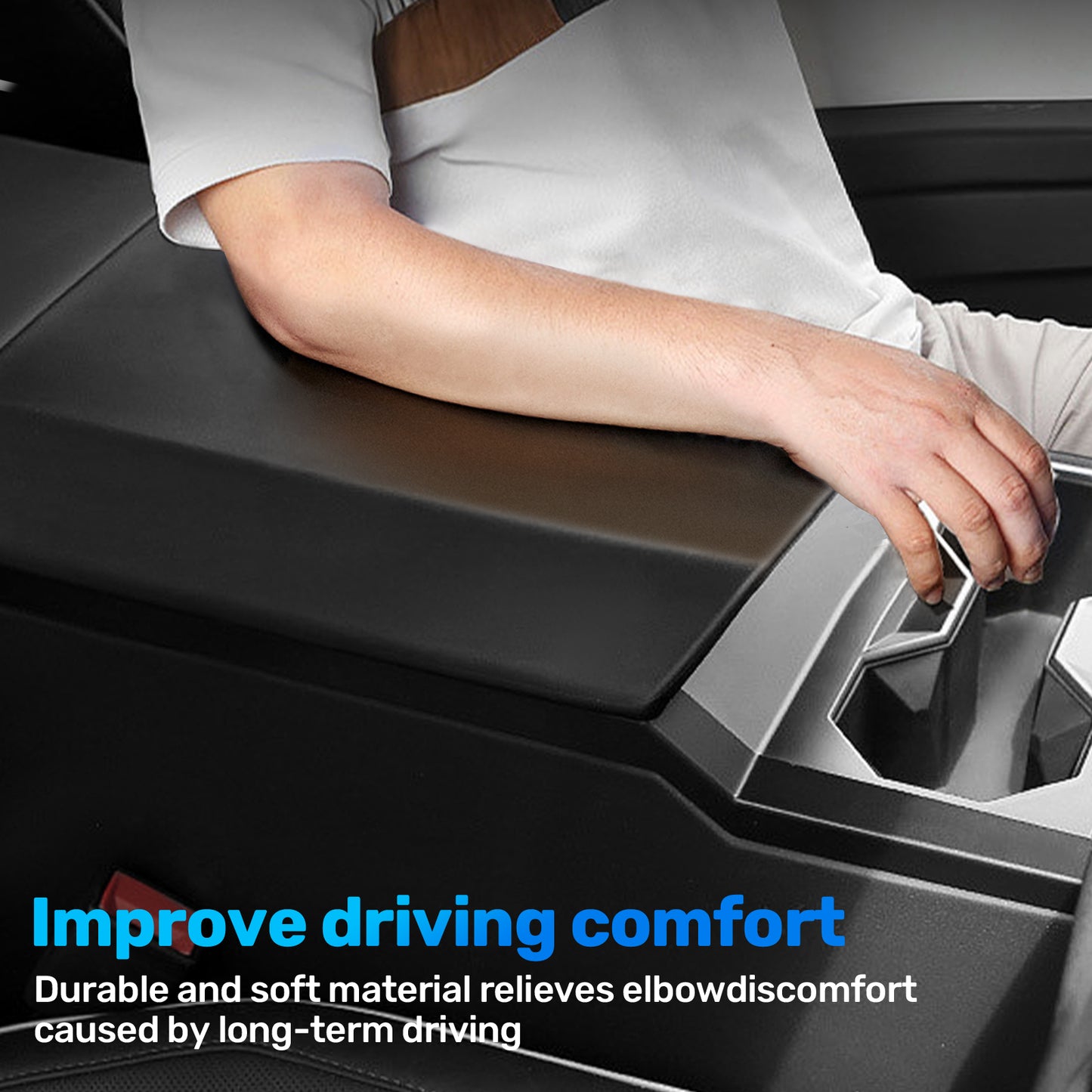 Cybertruck Center Console Armrest Cover