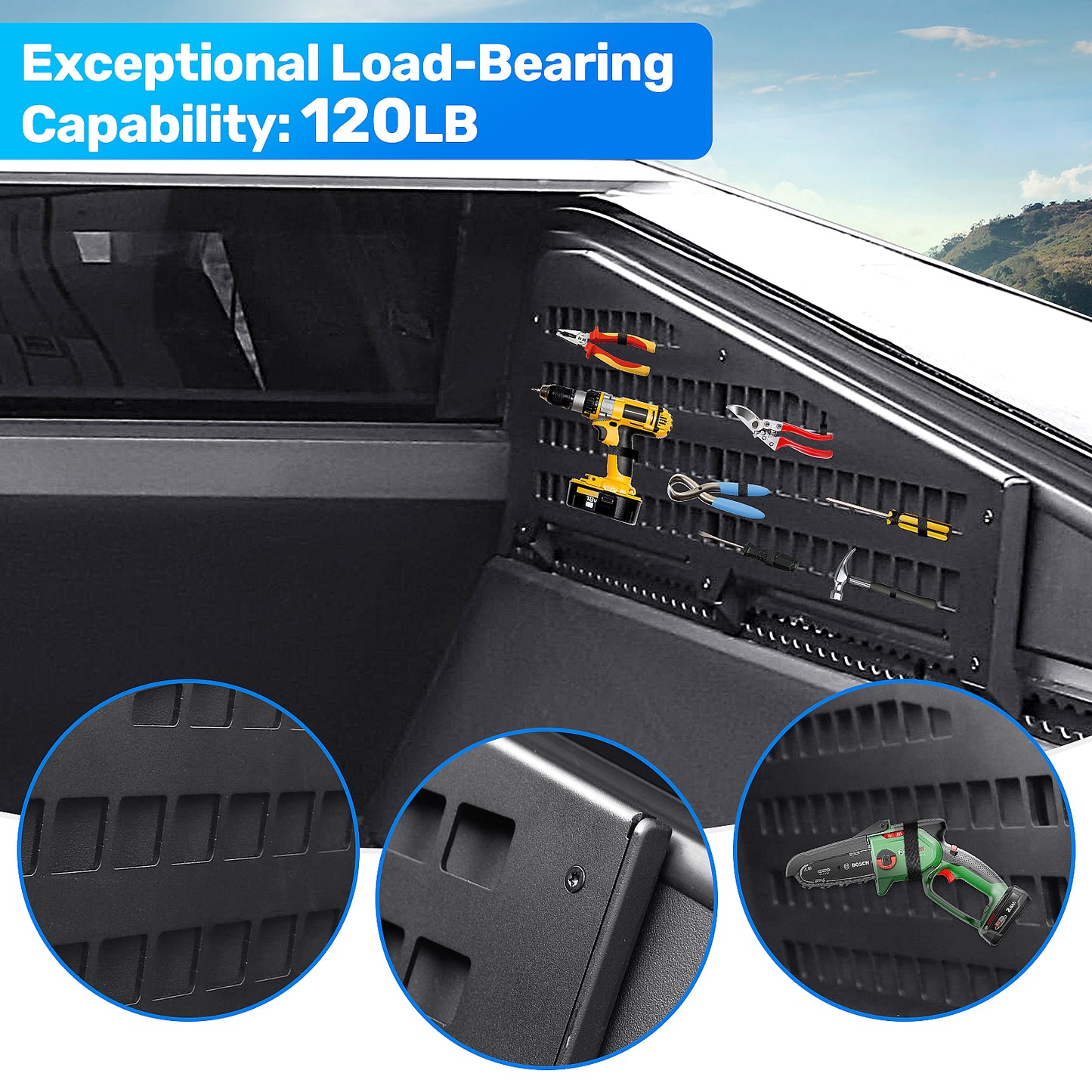 Cybertruck Molle Panel 2PCS