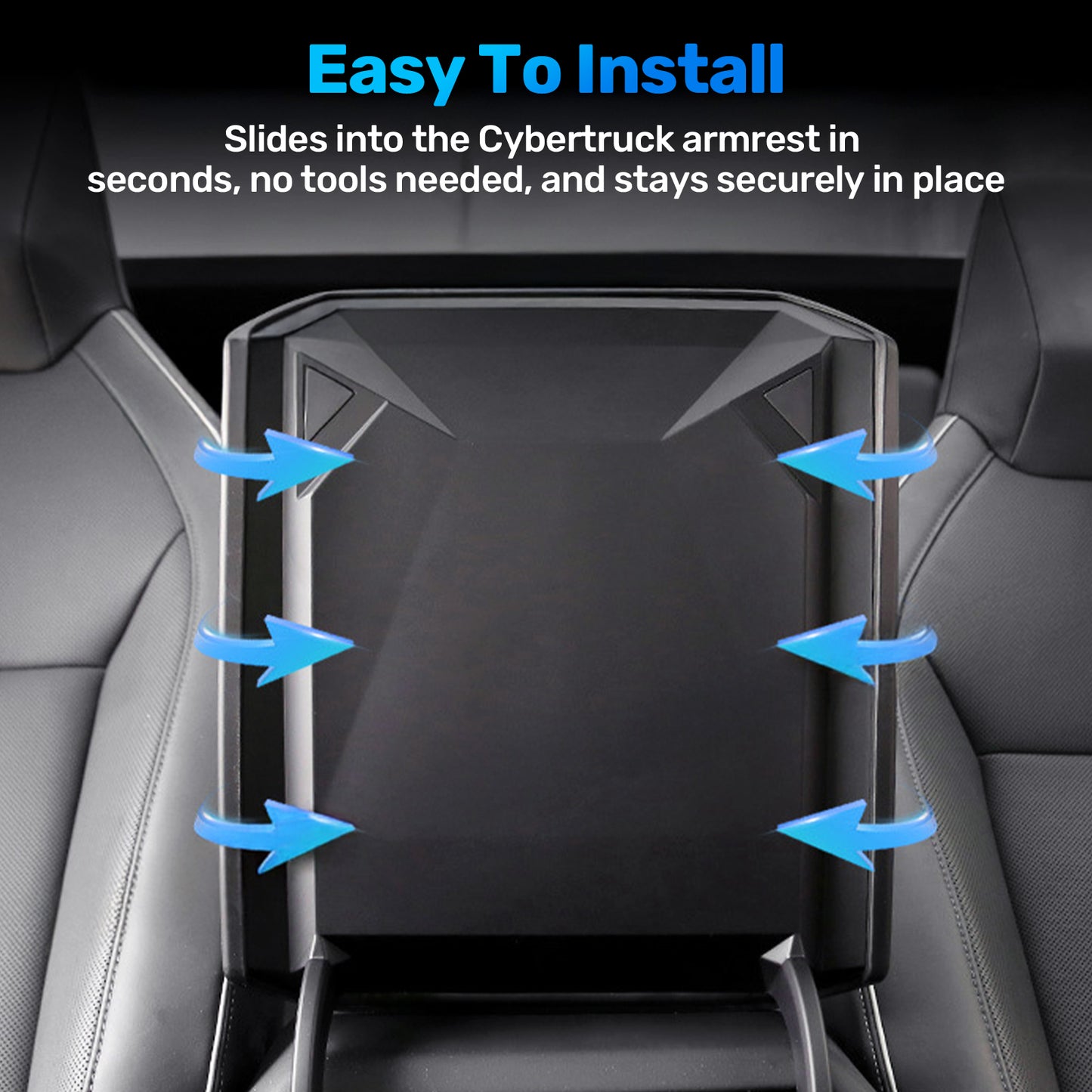Cybertruck Center Console Armrest Cover