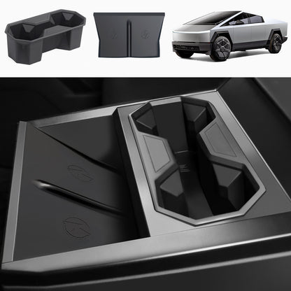 Cybertruck Center Console Cup Holder and Silicone Pad (2PCS )