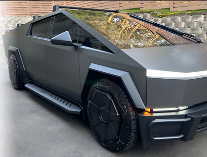 [Presale Discount] Cybertruck Side Steps - Carbon Steel (Type B)