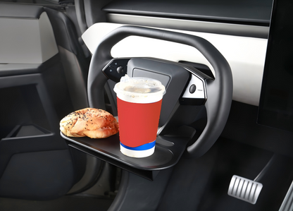 [Presale Discount] Cybertruck Steering Wheel Table Food Tray