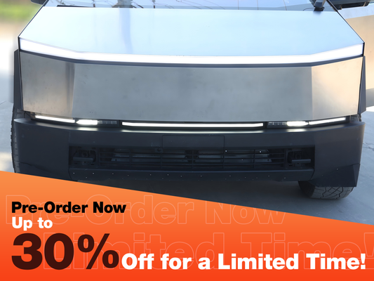 [Presale Discount] Cybertruck Headlights & Lightbar PPF