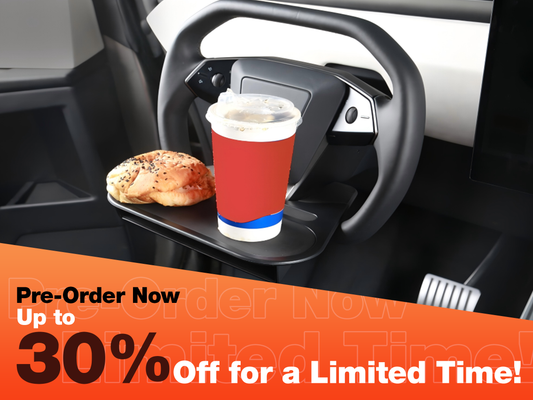 [Presale Discount] Cybertruck Steering Wheel Table Food Tray