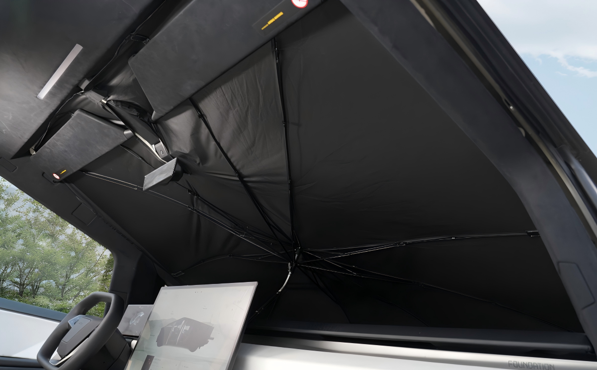 [Presale Discount] Cybertruck Windshield Sunshade Umbrella