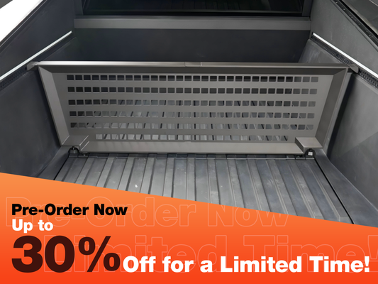 [Presale Discount] Cybertruck Truck Bed Divider MOLLE Panel