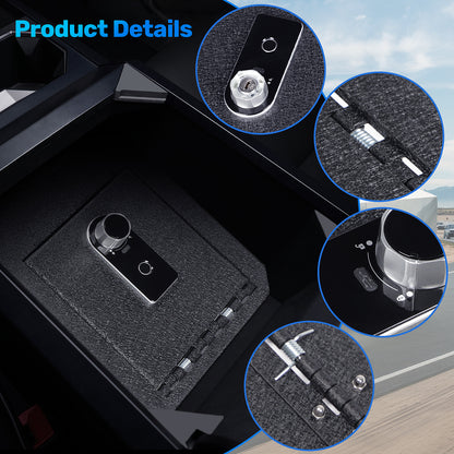 Cybertruck Center Console Safe LockBox