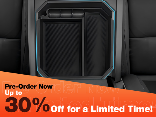 [Presale Discount] Cybertruck Dual-Layer Armrest Storage Box